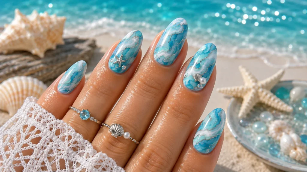 summer holiday nails ideas