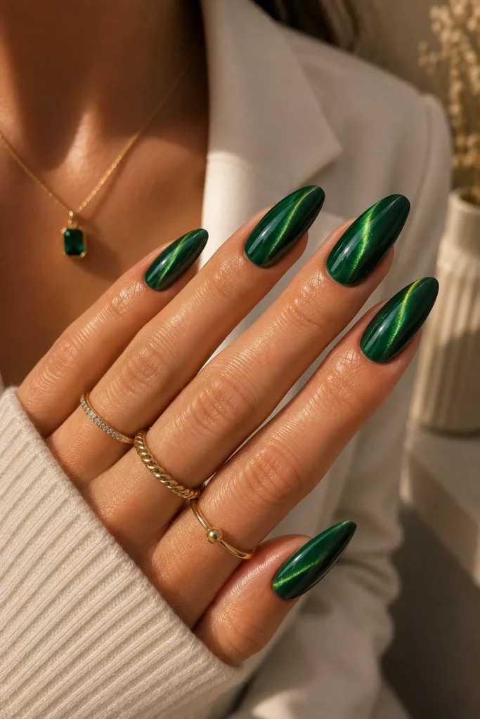 Cat Eye Gel Nails