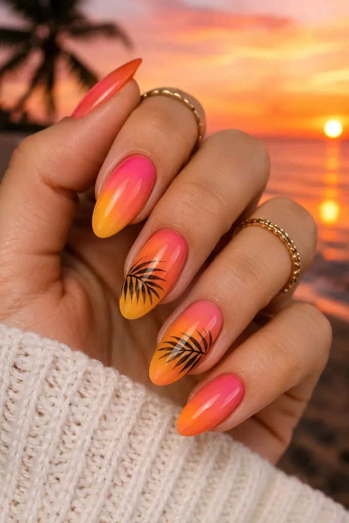 summer holiday nails ideas