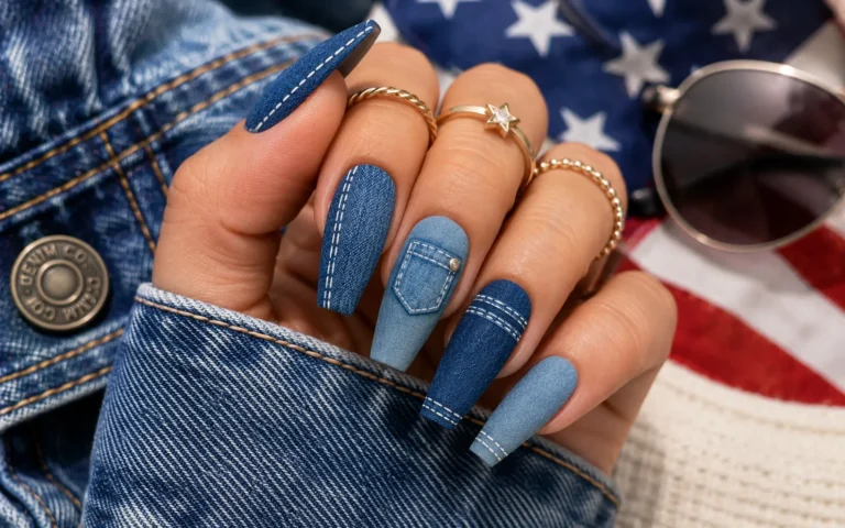 Chic Labor Day Nail Ideas