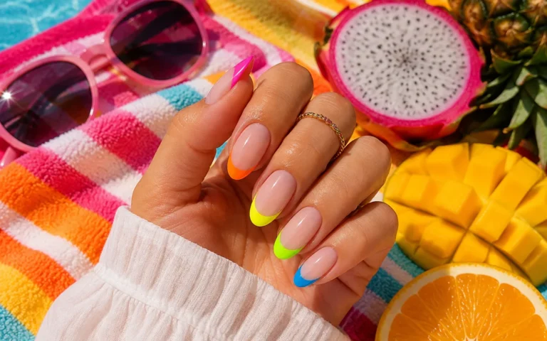 Neon Summer Nails