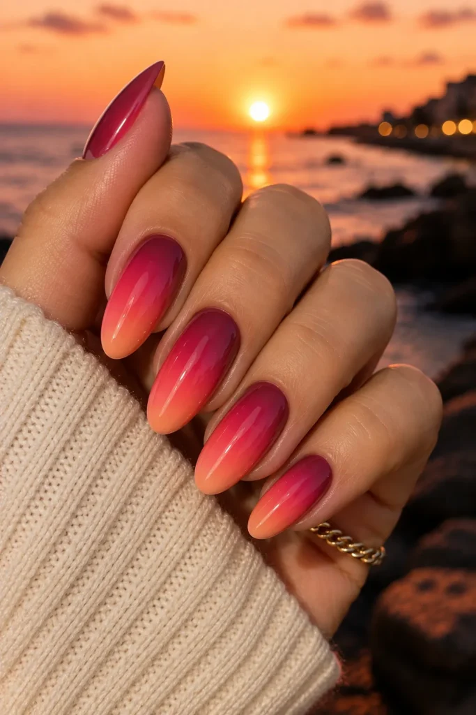 Berry Sunset Gradient