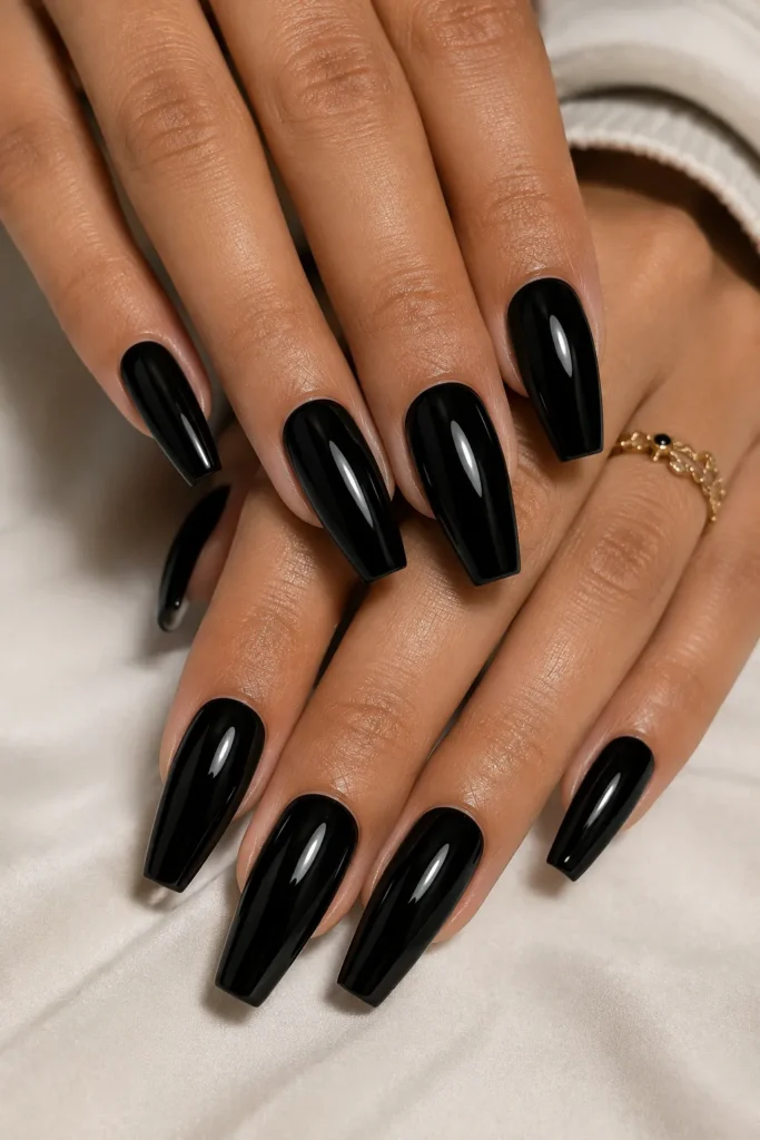 Black Glossy Gel