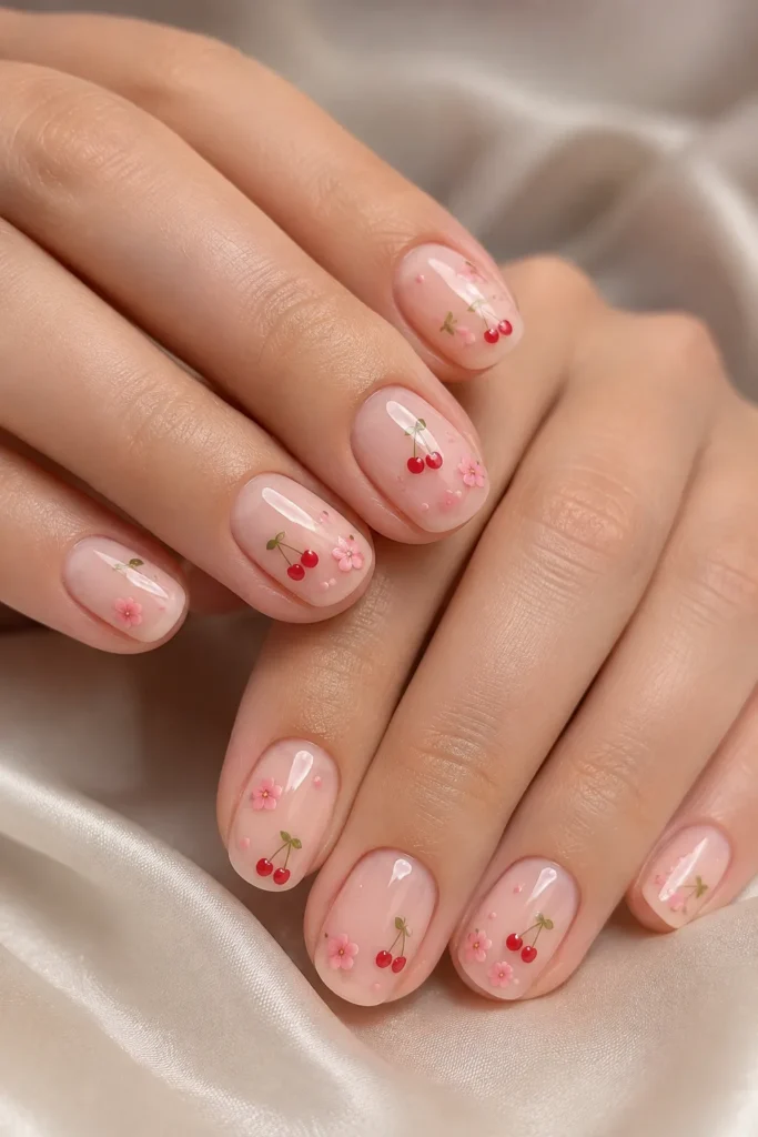 Dainty Cherry Blossoms