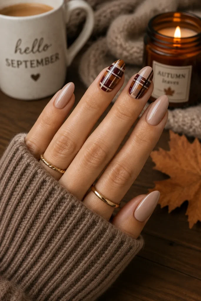 Fall Plaid Accents