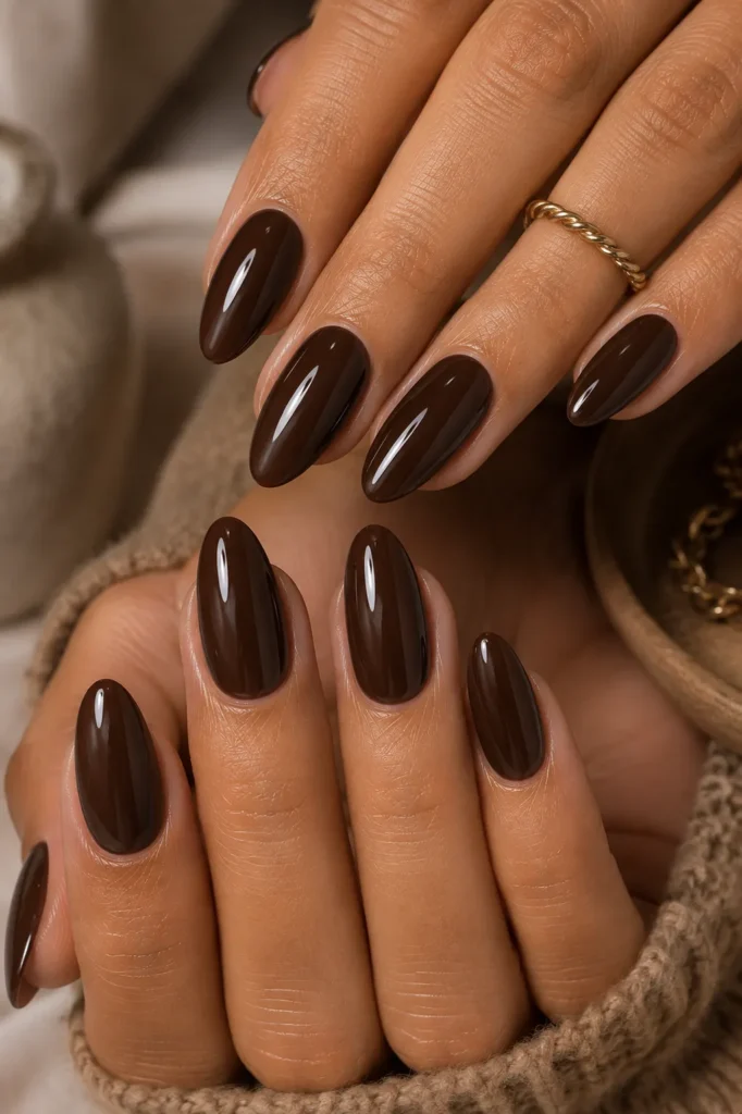 Glossy Chocolate Brown