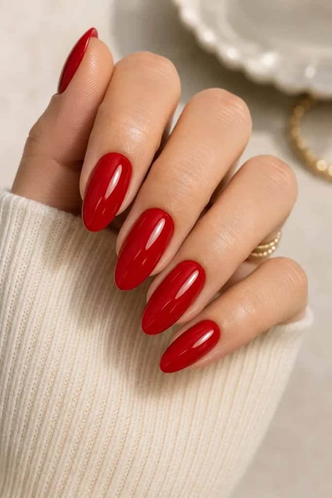 Glossy Red Gel