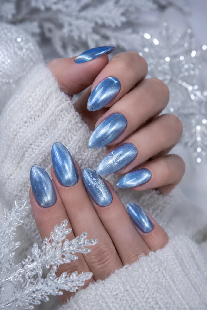 Icy Blue Cat Eye