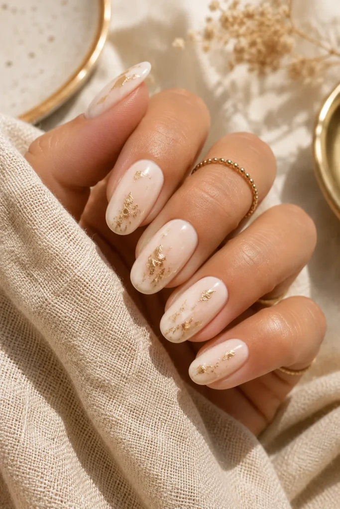 Ivory Gold Flakes