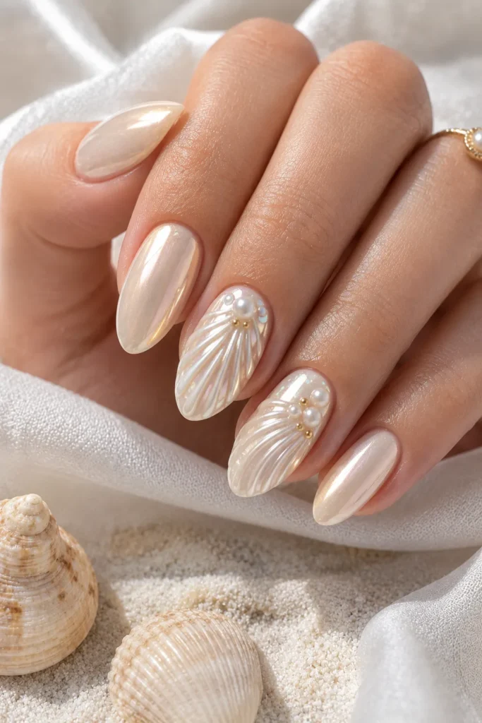 Ivory Shell Chrome