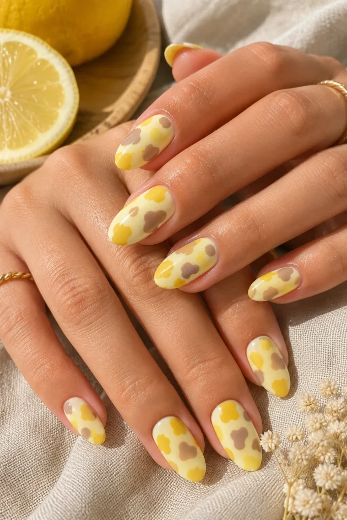 Lemon Cow Print