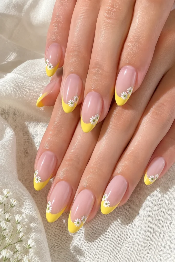 Lemon French Flowers