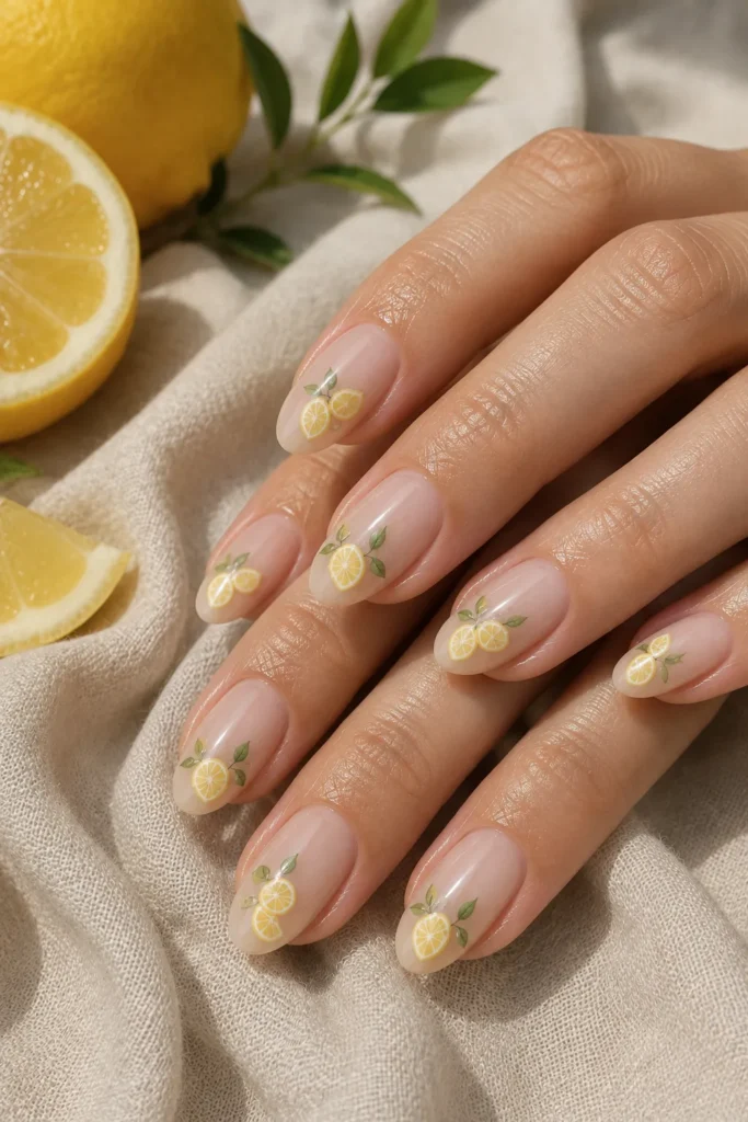 Lemon Slice Art
