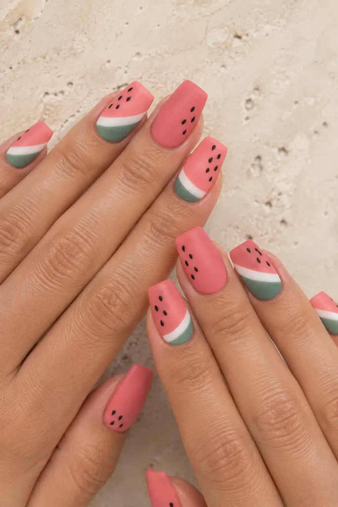 Matte Watermelon Green