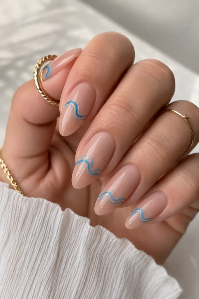 Minimalist Ocean Lines