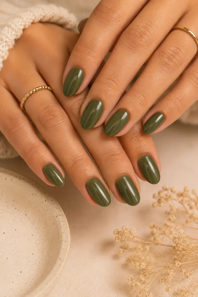 Olive Green Gel
