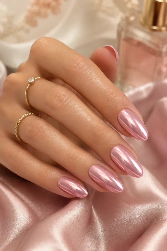 Pink Chrome Gel