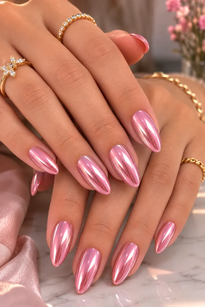 Pink Chrome Shine