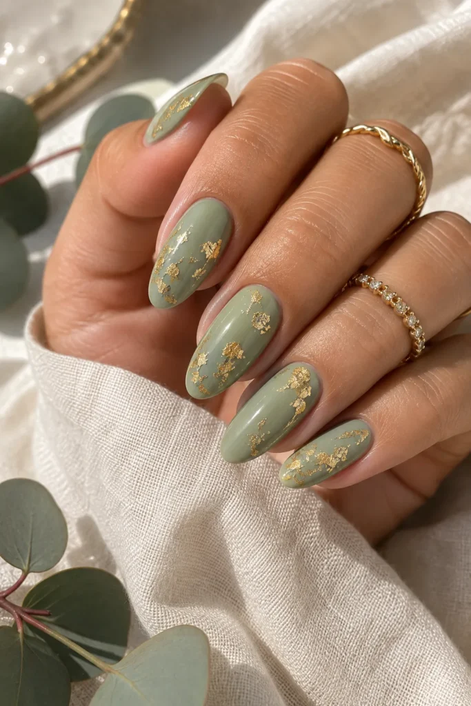 Sage Gold Foil