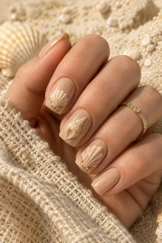 Sandy Nude Shells