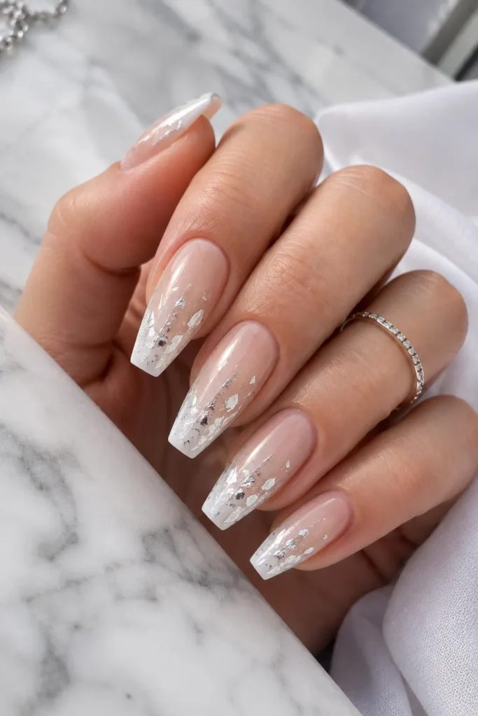 Silver Foil Ombre