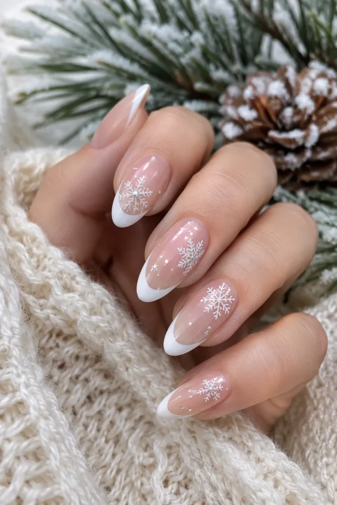 Snowflake French Art