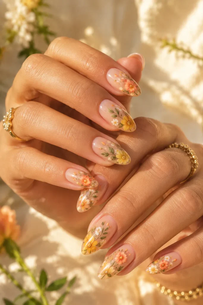 Sun-Kissed Floral Art