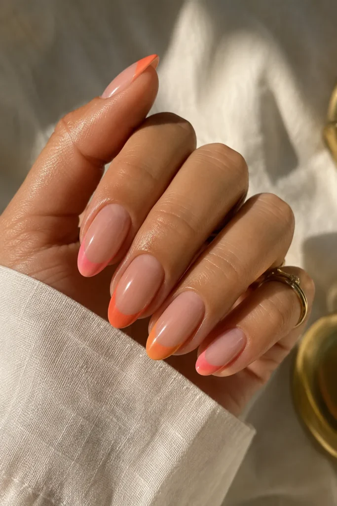 Sunset French Fade