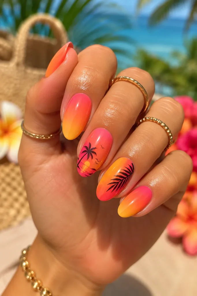 Tropical Sunset Glow