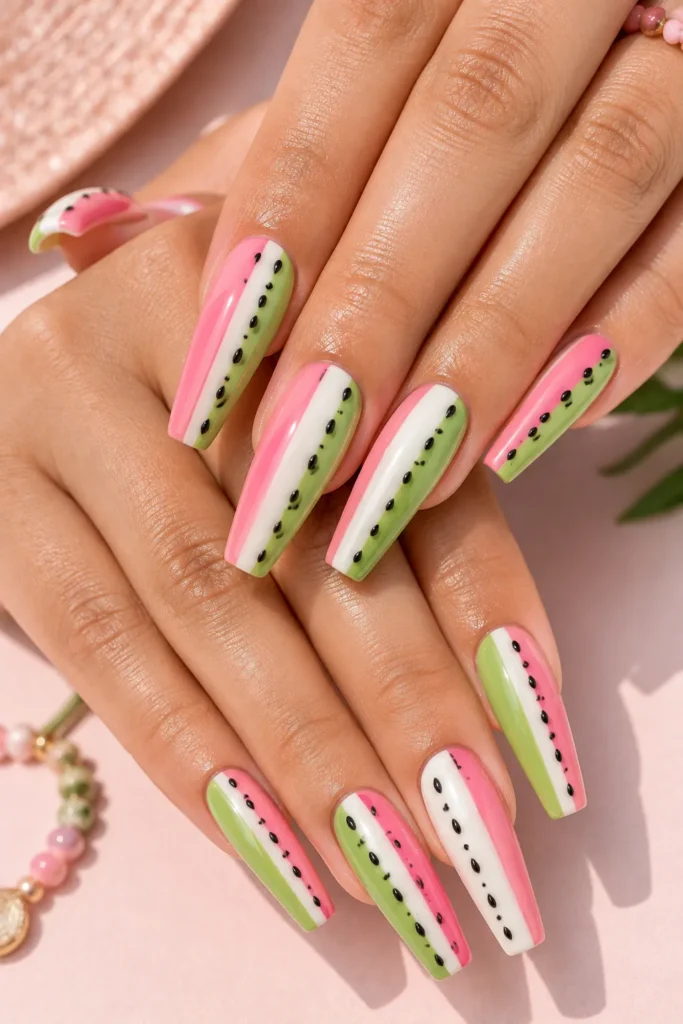 Watermelon Candy Stripes