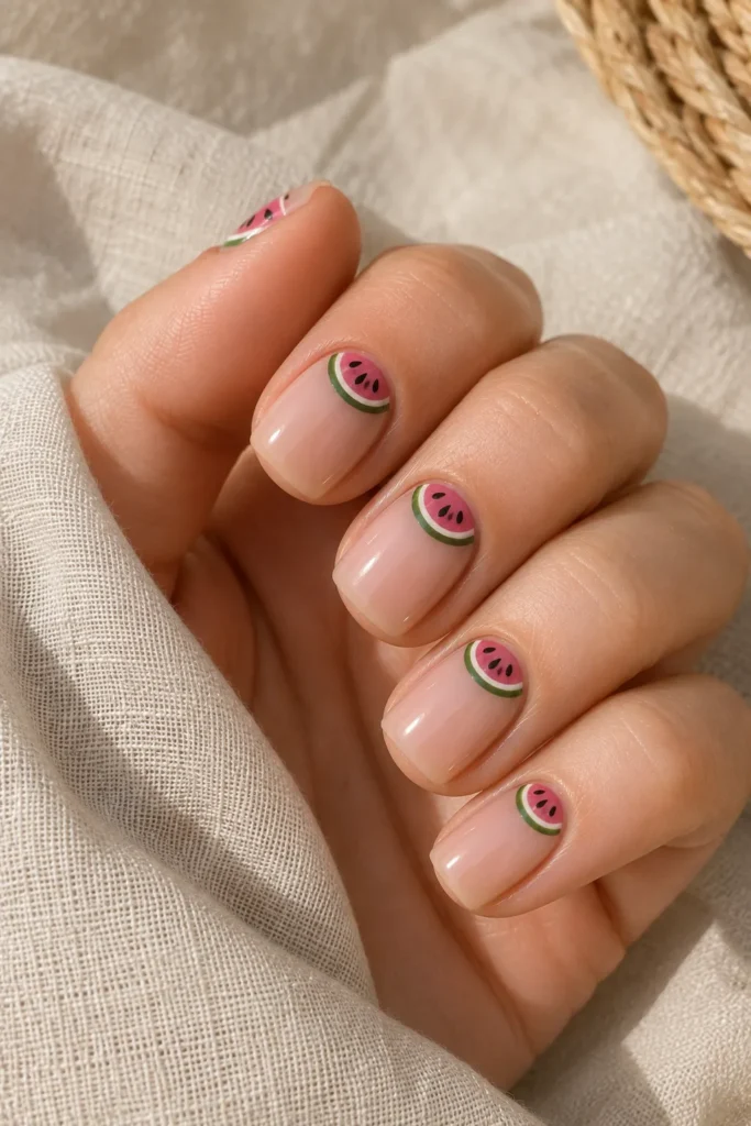 Watermelon Half Moons