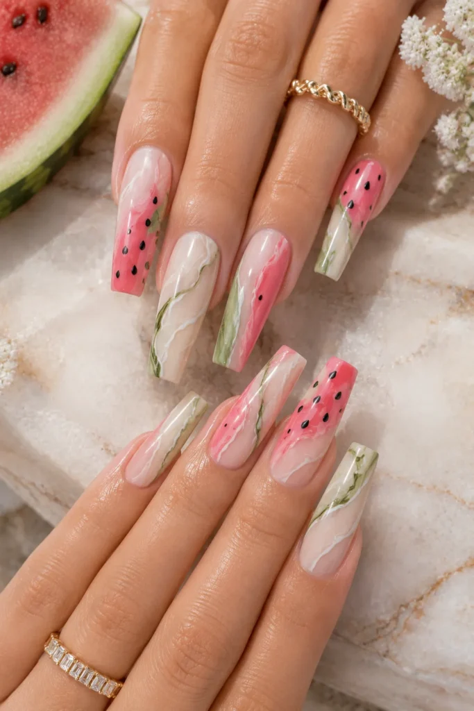 Watermelon Marble Mix