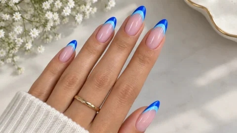 Neon French Tip Ideas