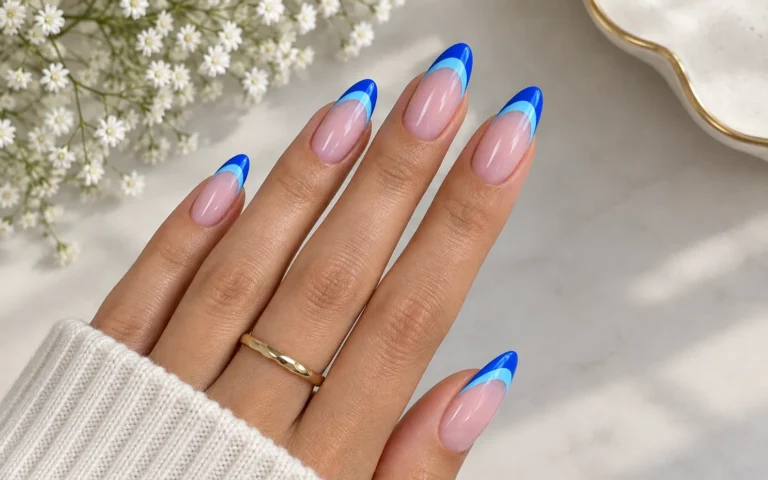 Neon French Tip Ideas