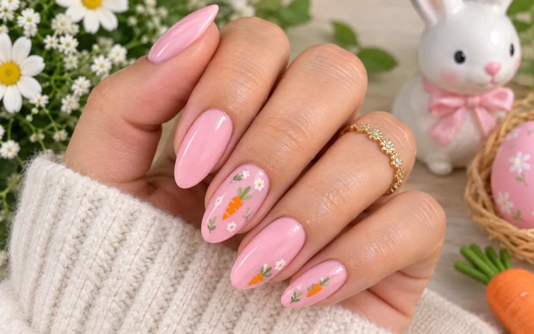 Pink Easter Nails Ideas