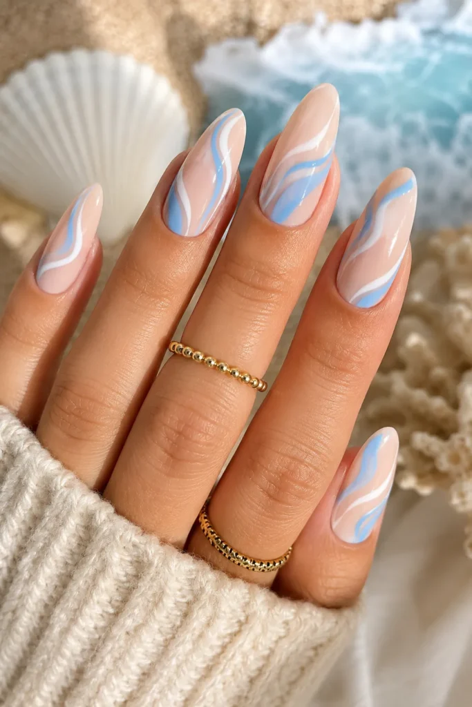 Baby Blue Waves