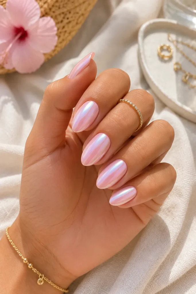 Baby Pink Chrome