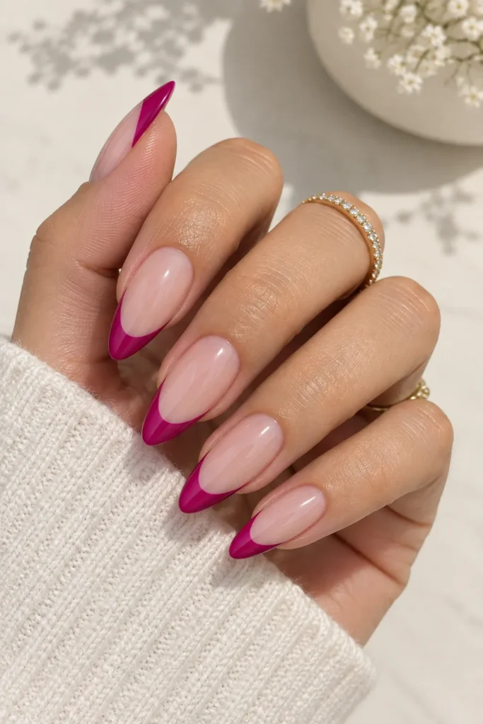 Bright Magenta Tips
