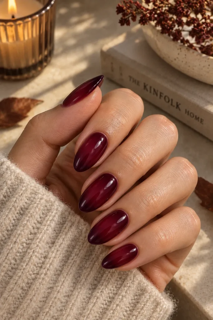 Burgundy Jam Glow