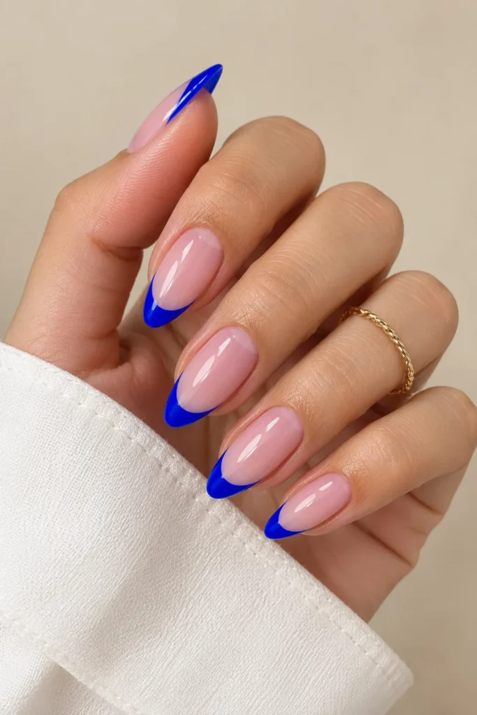 Electric Blue French