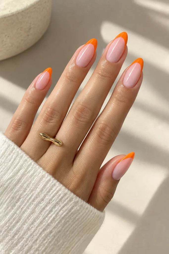 Hot Orange Curve