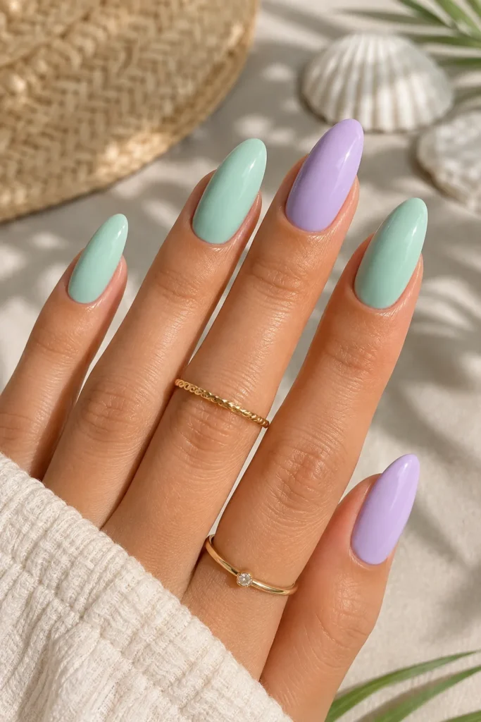 Mint and Lavender Duo