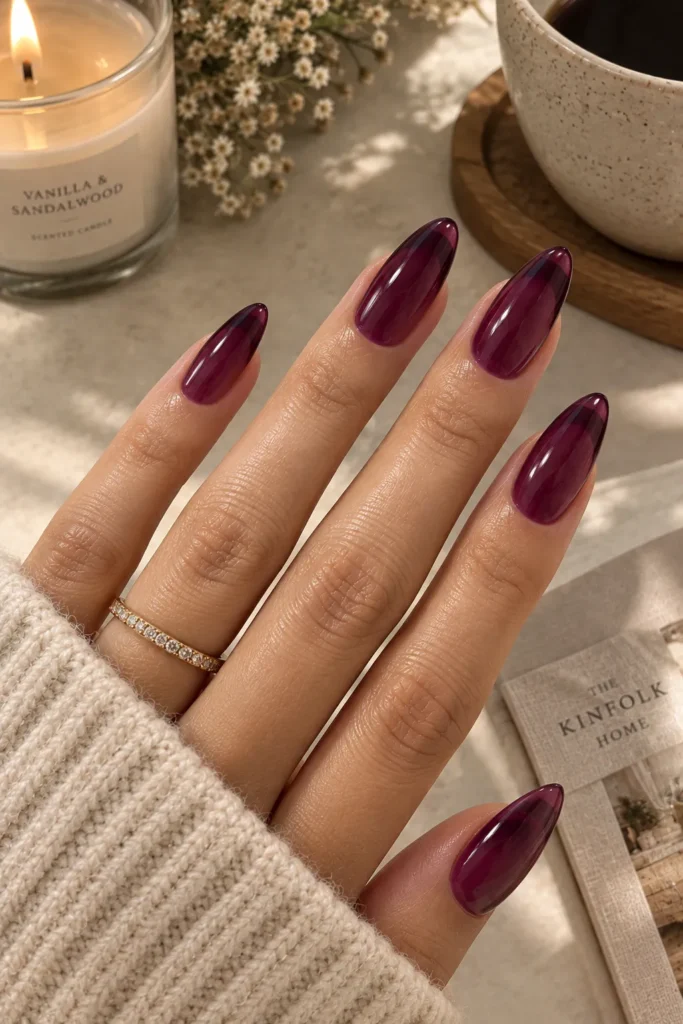  Mulberry Jelly Nails