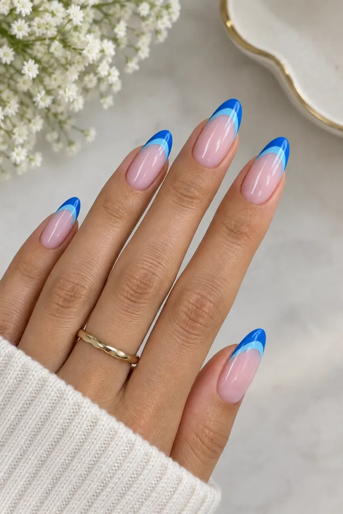 Neon Blue Duo