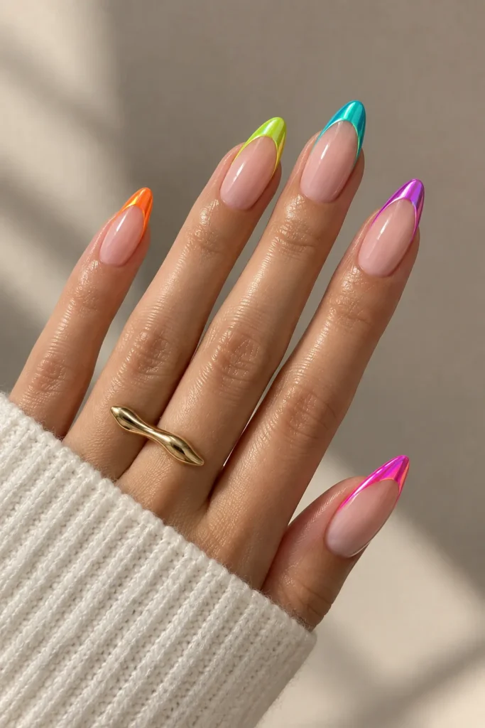 Neon Chrome Tips