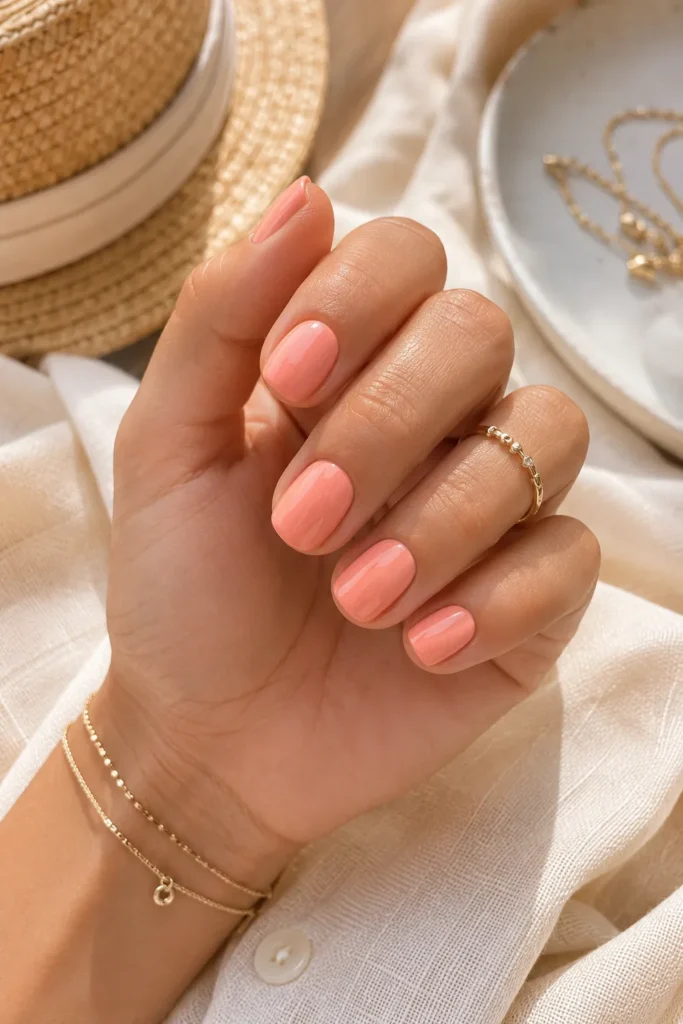 Peachy Pink Gloss