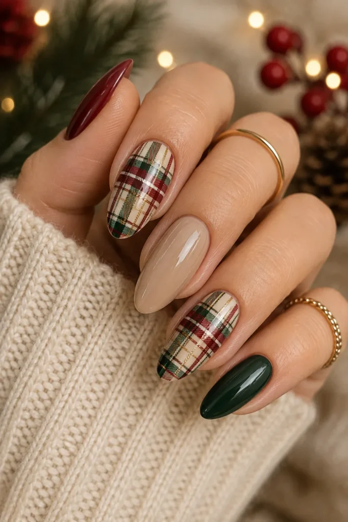 Red and Green Plaid