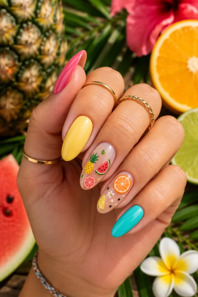 Tropical Fruit Accents