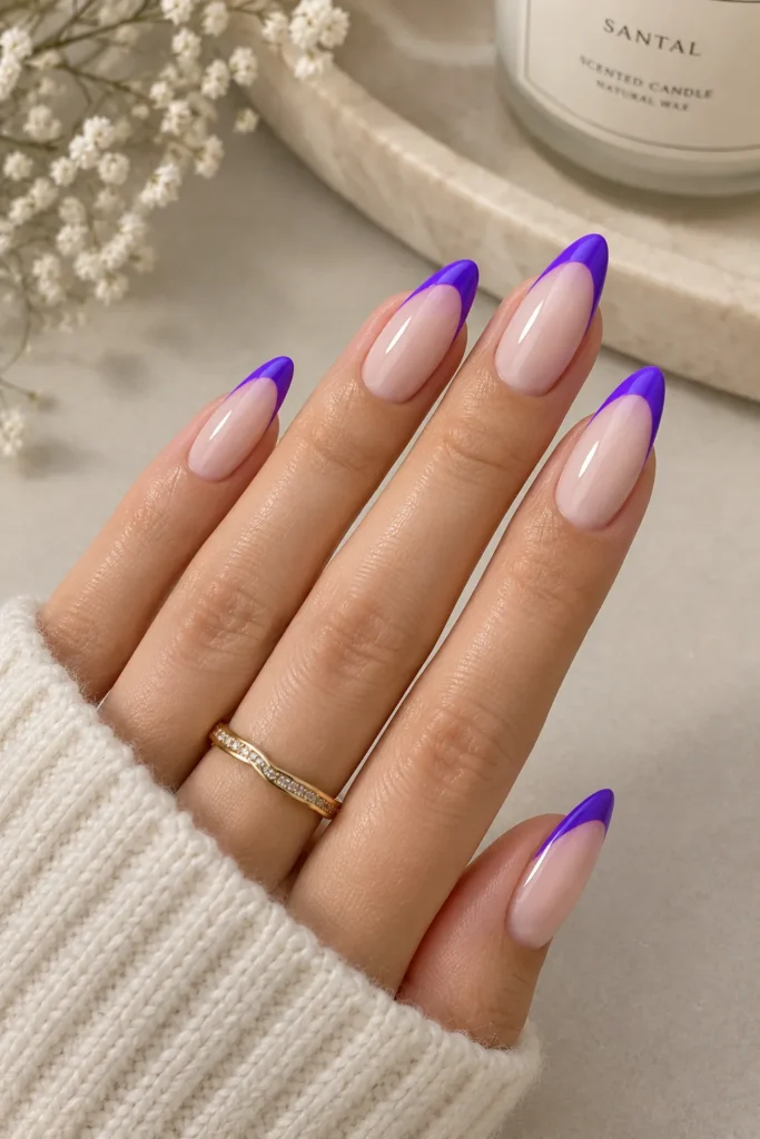 Violet Neon Tips